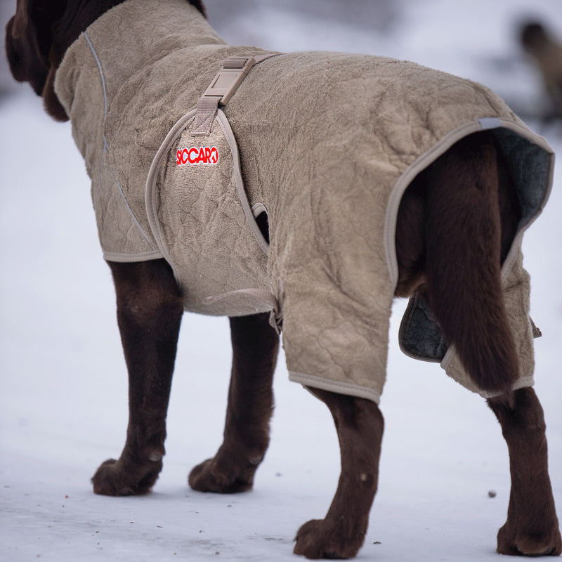 Siccaro Lösung / Trockenanzug für Hunde / 45 Drying Coats